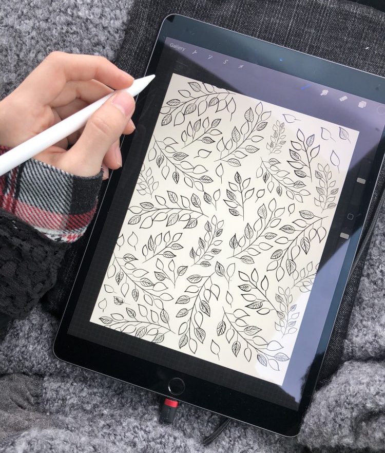 Digital Drawing with Procreate Procreate Pattern Floral Illustration