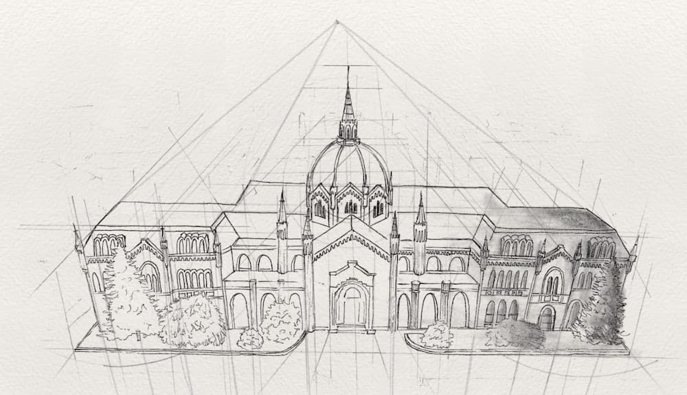 Two Point Perspective Drawing