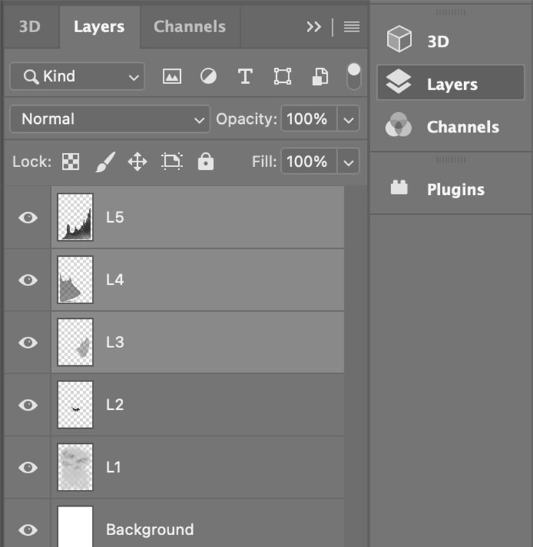 Understanding layers in Photoshop