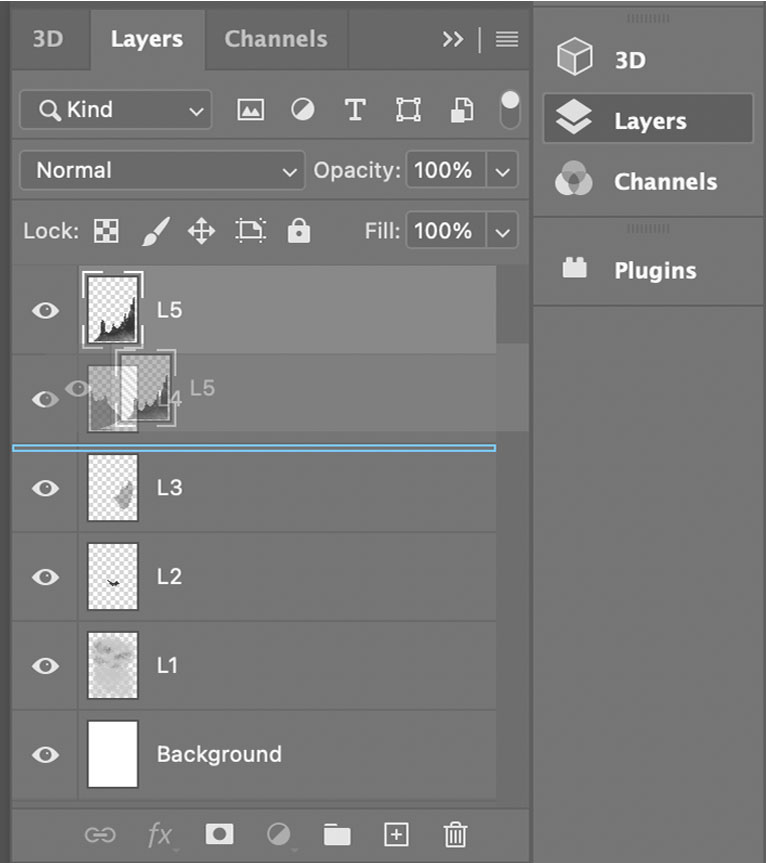 Understanding layers in Photoshop