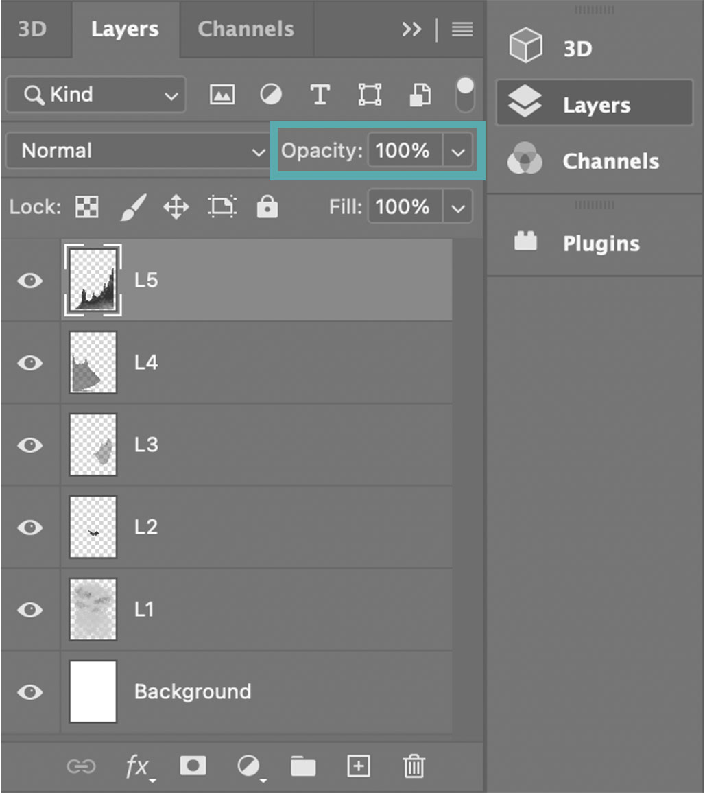 Understanding layers in Photoshop