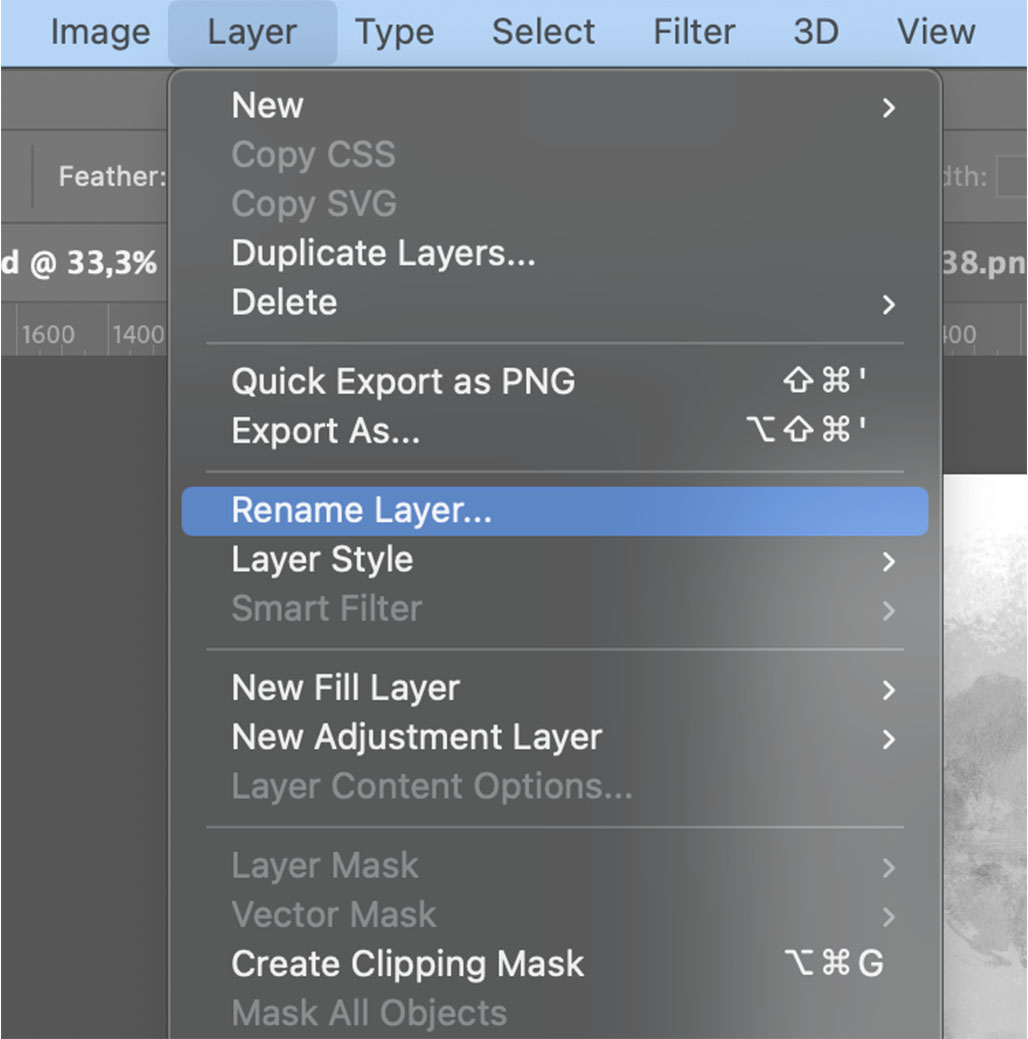 Understanding layers in Photoshop