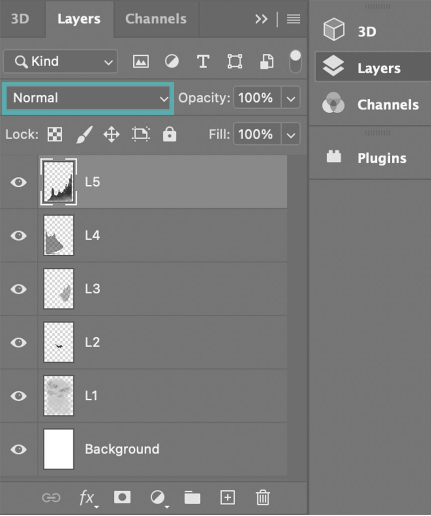 Understanding layers in Photoshop