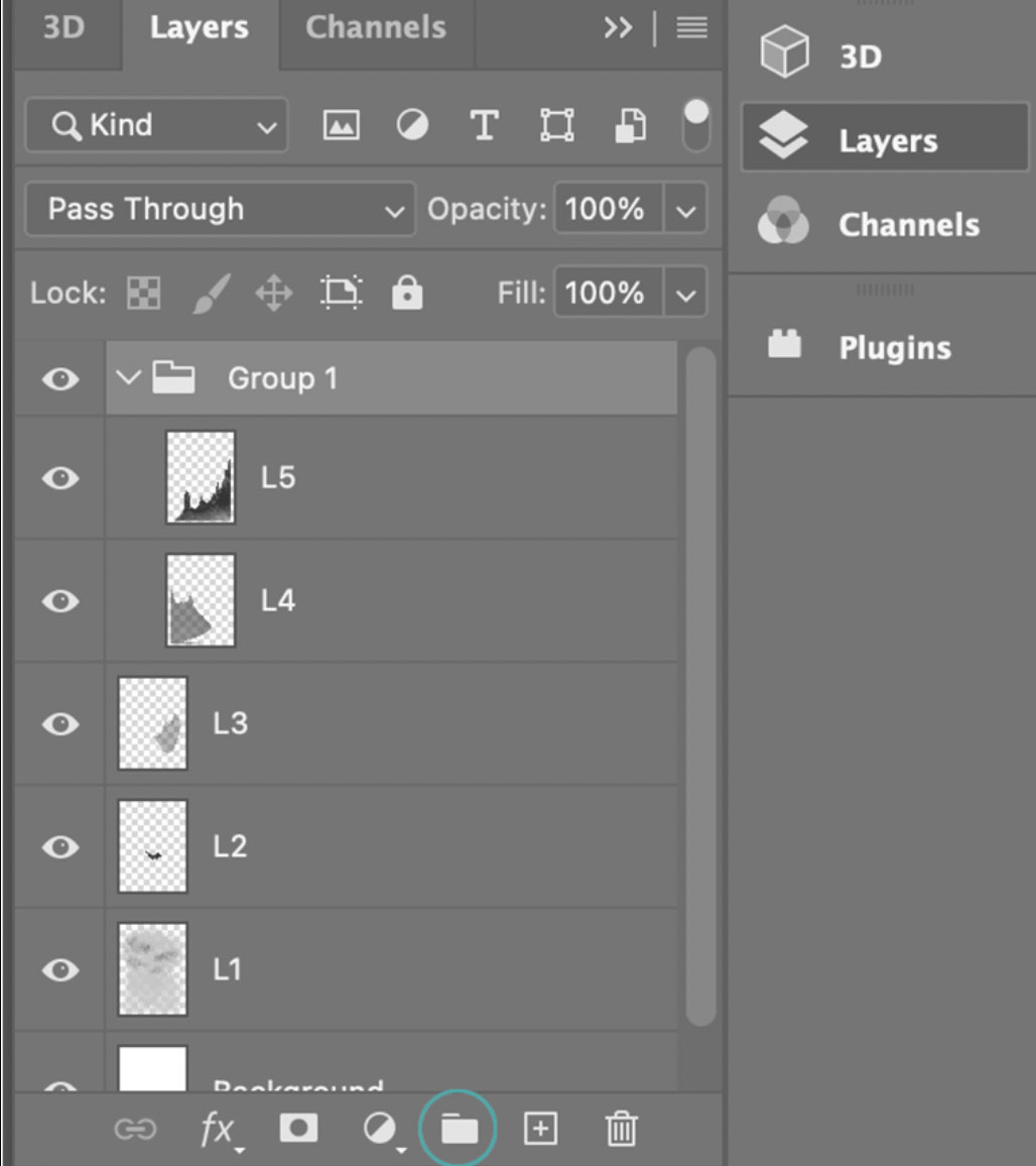 Understanding layers in Photoshop