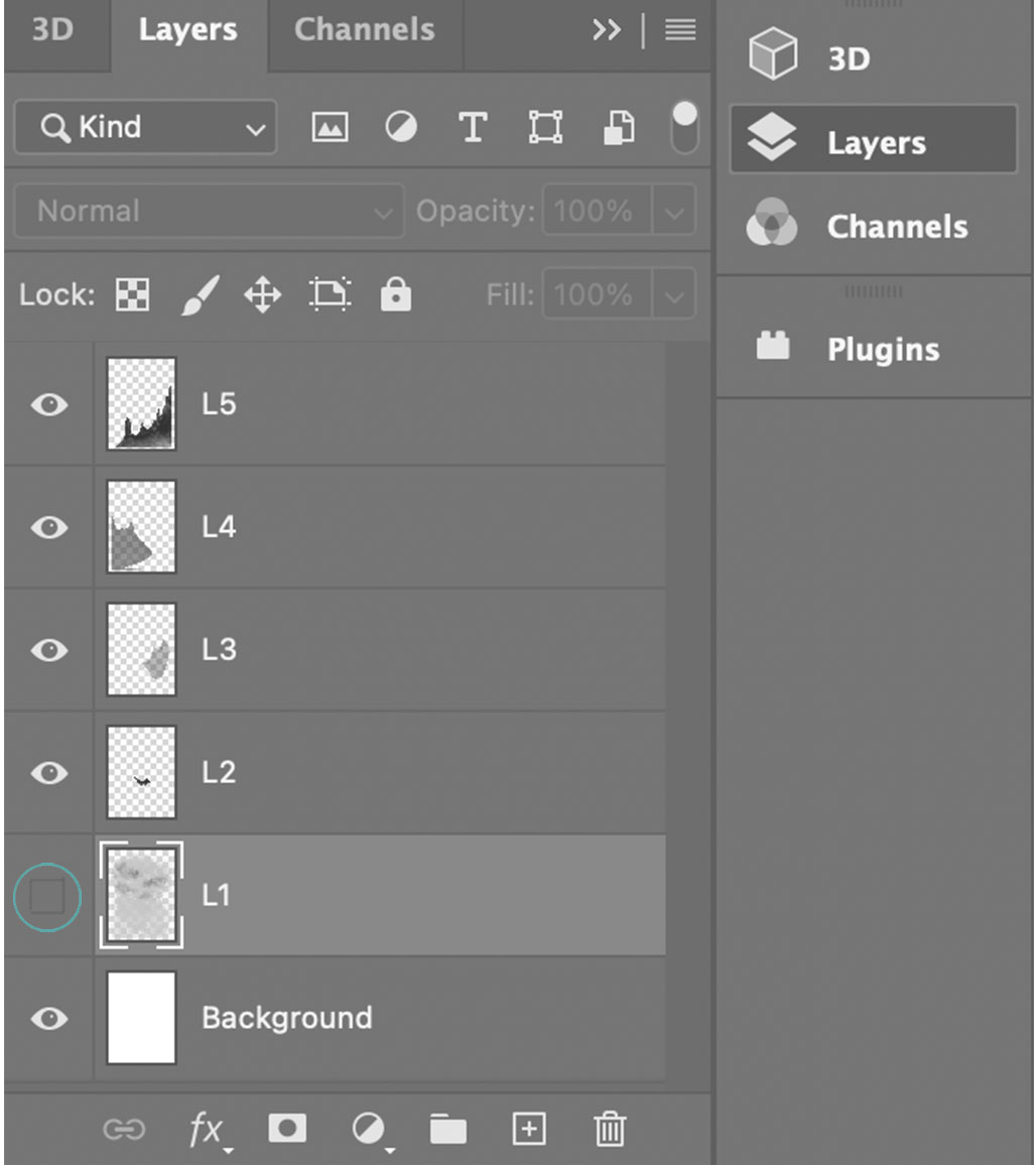 Understanding layers in Photoshop