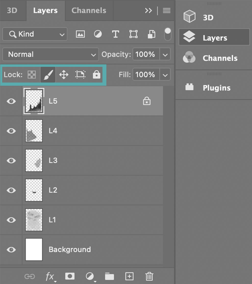 Understanding layers in Photoshop