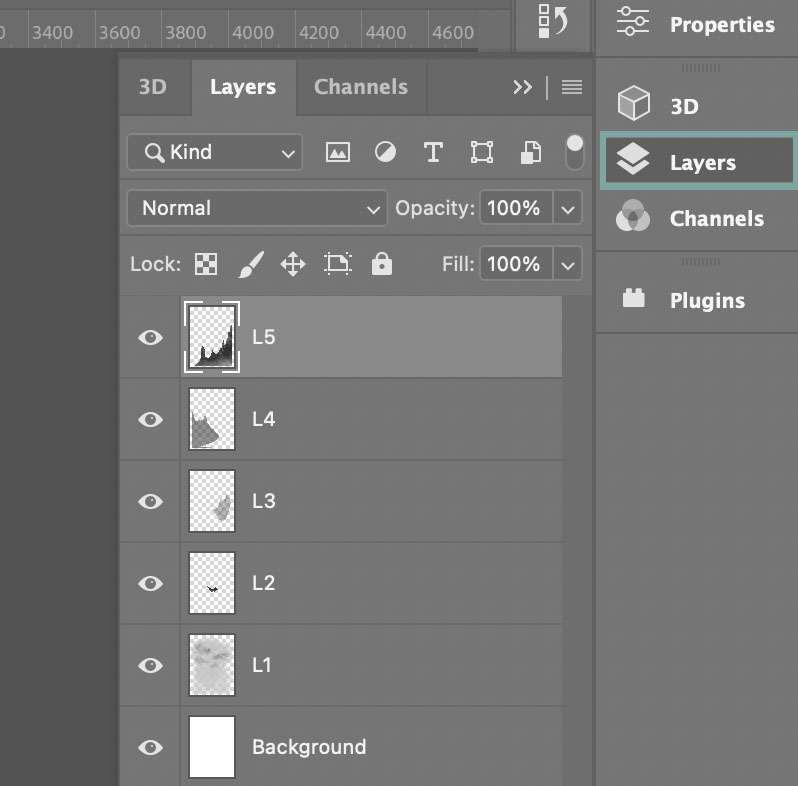 Understanding layers in Photoshop