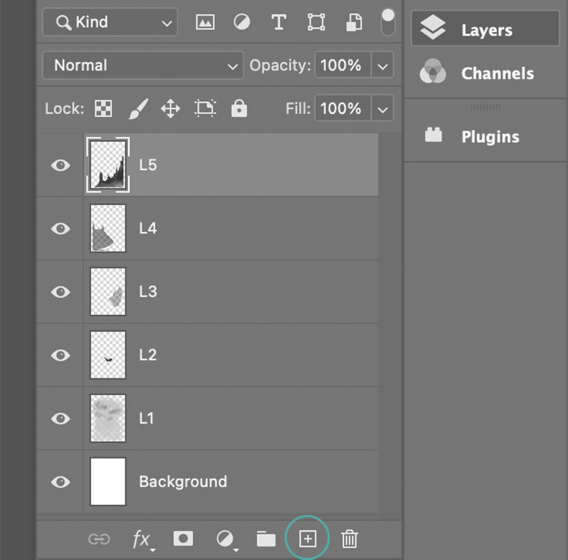 Understanding layers in Photoshop