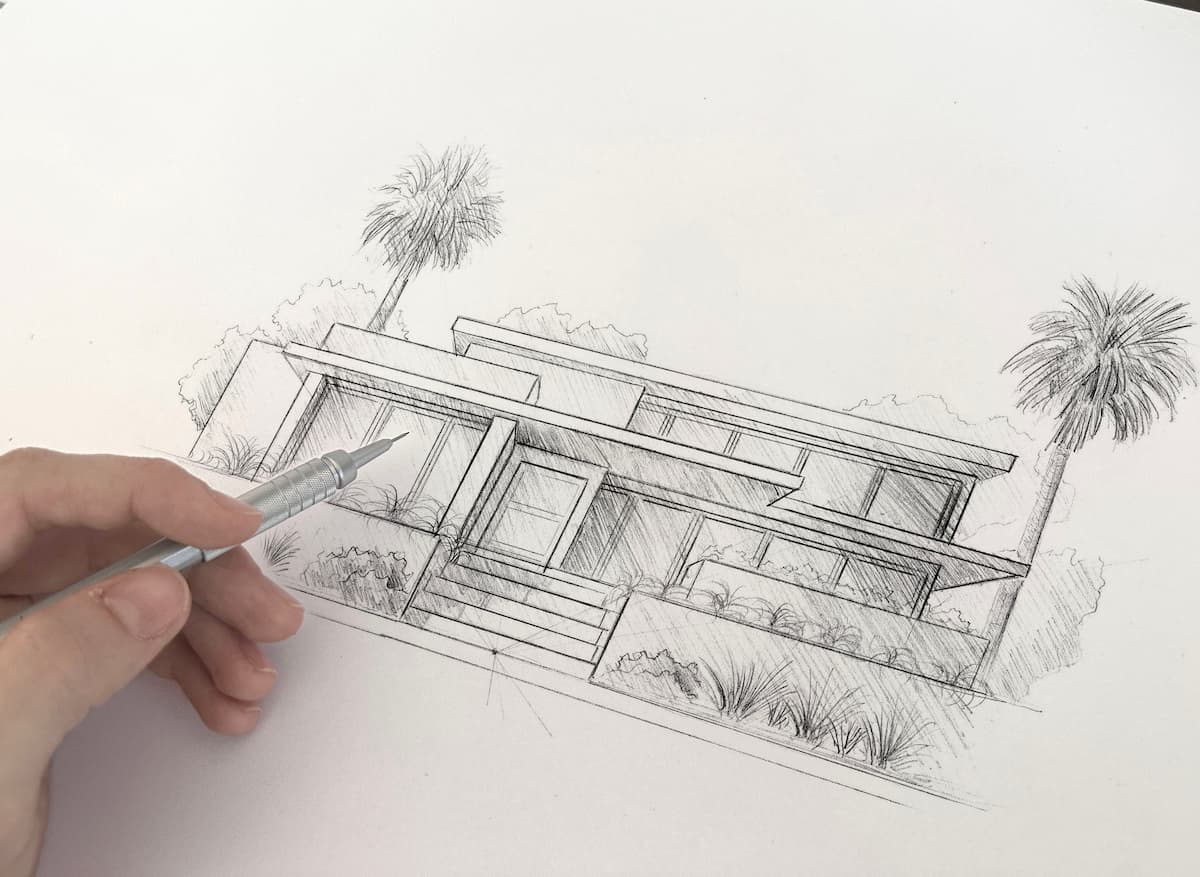 Drawing Trees on your Architectural Sketches